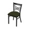 Holland Bar Stool Co 620 Catalina 18" Chair with Pewter Finish and Canter Pine Seat 62018PW010 - alternate 1